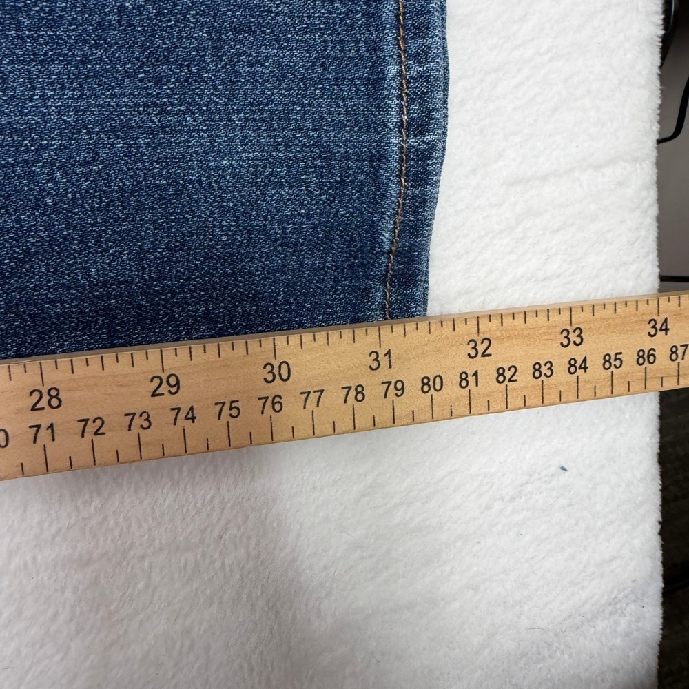 Judy Blue 20W Retro Wide Leg Jeans High Rise Medium Wash JB88847 DK-CO Stretch - Picture 15 of 16